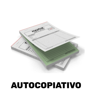 Talão - Autocopiativo Sulfite 56g 10x15cm 1x0 Preto e Branco Frente  Bloco 100 folhas - 50 1ª Via e 50 2ª via 02 vias